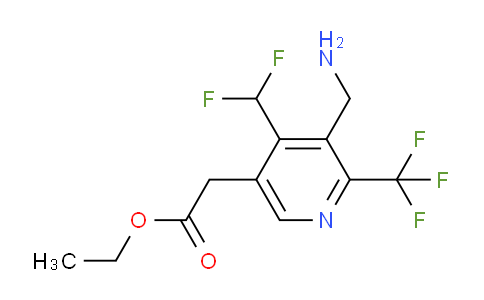 AM47692 | 1361881-94-8 | Ethyl 3-(aminomethyl)-4-(difluoromethyl)-2-(trifluoromethyl)pyridine-5-acetate