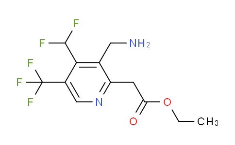 AM47694 | 1361829-92-6 | Ethyl 3-(aminomethyl)-4-(difluoromethyl)-5-(trifluoromethyl)pyridine-2-acetate