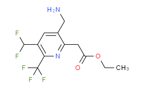 AM47702 | 1361701-10-1 | Ethyl 3-(aminomethyl)-5-(difluoromethyl)-6-(trifluoromethyl)pyridine-2-acetate