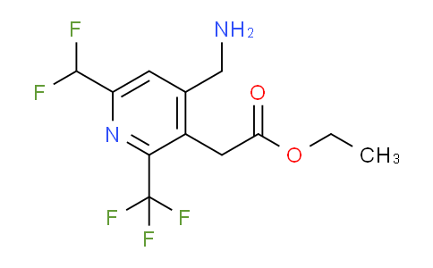 AM47709 | 1361829-98-2 | Ethyl 4-(aminomethyl)-6-(difluoromethyl)-2-(trifluoromethyl)pyridine-3-acetate