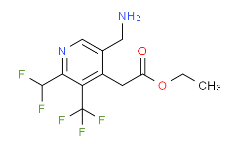 AM47716 | 1361814-62-1 | Ethyl 5-(aminomethyl)-2-(difluoromethyl)-3-(trifluoromethyl)pyridine-4-acetate