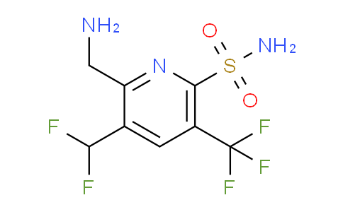 2-(Aminomethyl)-3-(difluoromethyl)-5-(trifluoromethyl)pyridine-6-sulfonamide