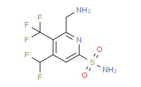 AM47729 | 1361785-49-0 | 2-(Aminomethyl)-4-(difluoromethyl)-3-(trifluoromethyl)pyridine-6-sulfonamide