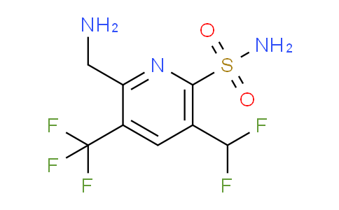 AM47735 | 1361734-82-8 | 2-(Aminomethyl)-5-(difluoromethyl)-3-(trifluoromethyl)pyridine-6-sulfonamide