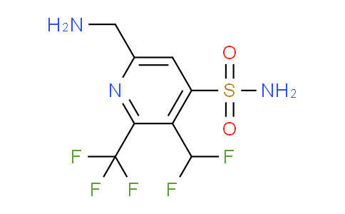 AM47738 | 1361468-23-6 | 6-(Aminomethyl)-3-(difluoromethyl)-2-(trifluoromethyl)pyridine-4-sulfonamide