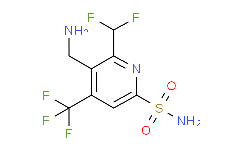 AM47747 | 1361785-65-0 | 3-(Aminomethyl)-2-(difluoromethyl)-4-(trifluoromethyl)pyridine-6-sulfonamide
