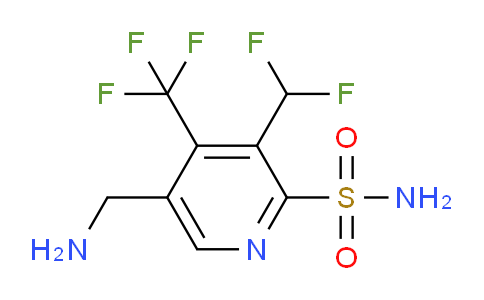 AM47761 | 1361792-14-4 | 5-(Aminomethyl)-3-(difluoromethyl)-4-(trifluoromethyl)pyridine-2-sulfonamide