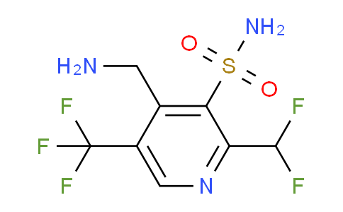 AM47766 | 1361703-82-3 | 4-(Aminomethyl)-2-(difluoromethyl)-5-(trifluoromethyl)pyridine-3-sulfonamide
