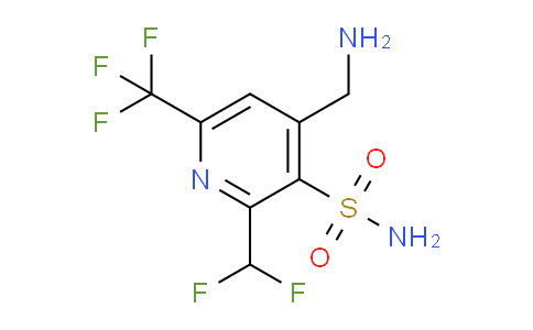 AM47768 | 1361883-01-3 | 4-(Aminomethyl)-2-(difluoromethyl)-6-(trifluoromethyl)pyridine-3-sulfonamide