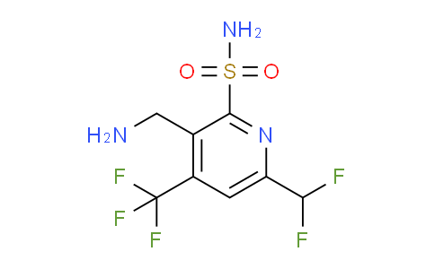 AM47779 | 1361751-54-3 | 3-(Aminomethyl)-6-(difluoromethyl)-4-(trifluoromethyl)pyridine-2-sulfonamide