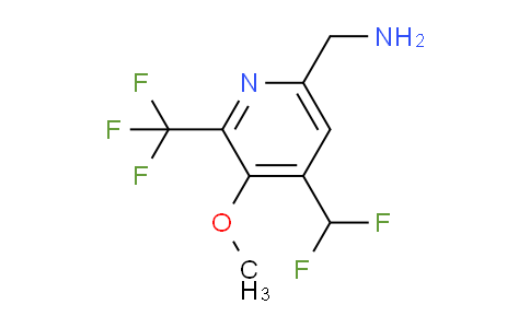 AM47791 | 1361699-69-5 | 6-(Aminomethyl)-4-(difluoromethyl)-3-methoxy-2-(trifluoromethyl)pyridine
