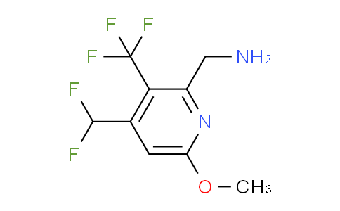 AM47792 | 1361771-09-6 | 2-(Aminomethyl)-4-(difluoromethyl)-6-methoxy-3-(trifluoromethyl)pyridine