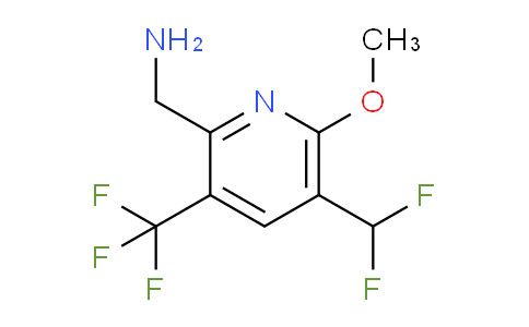 AM47799 | 1361699-76-4 | 2-(Aminomethyl)-5-(difluoromethyl)-6-methoxy-3-(trifluoromethyl)pyridine