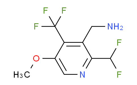 AM47808 | 1361798-23-3 | 3-(Aminomethyl)-2-(difluoromethyl)-5-methoxy-4-(trifluoromethyl)pyridine