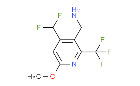 AM47815 | 1361771-26-7 | 3-(Aminomethyl)-4-(difluoromethyl)-6-methoxy-2-(trifluoromethyl)pyridine