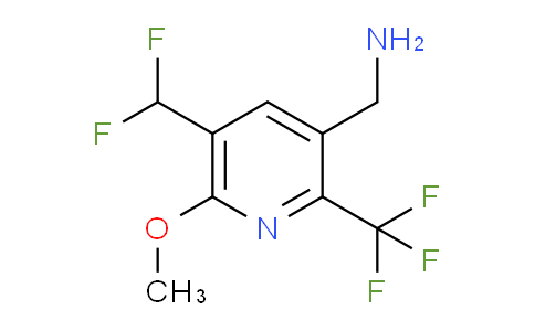 AM47821 | 1361755-75-0 | 3-(Aminomethyl)-5-(difluoromethyl)-6-methoxy-2-(trifluoromethyl)pyridine