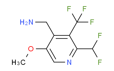 AM47825 | 1361771-32-5 | 4-(Aminomethyl)-2-(difluoromethyl)-5-methoxy-3-(trifluoromethyl)pyridine