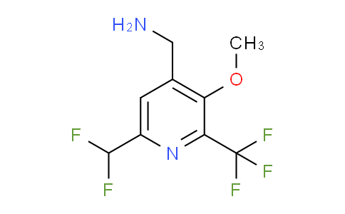 AM47826 | 1361850-15-8 | 4-(Aminomethyl)-6-(difluoromethyl)-3-methoxy-2-(trifluoromethyl)pyridine