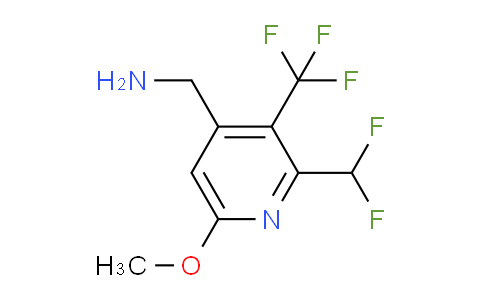 AM47827 | 1361468-65-6 | 4-(Aminomethyl)-2-(difluoromethyl)-6-methoxy-3-(trifluoromethyl)pyridine