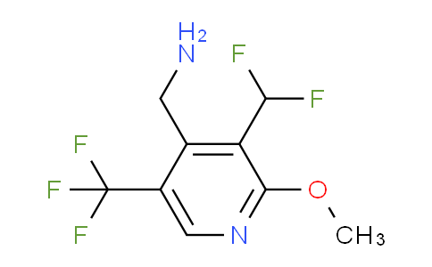 AM47829 | 1361708-13-5 | 4-(Aminomethyl)-3-(difluoromethyl)-2-methoxy-5-(trifluoromethyl)pyridine