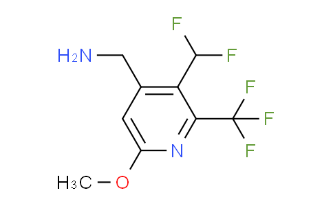 AM47833 | 1361871-17-1 | 4-(Aminomethyl)-3-(difluoromethyl)-6-methoxy-2-(trifluoromethyl)pyridine