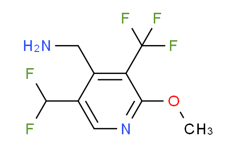AM47834 | 1361901-34-9 | 4-(Aminomethyl)-5-(difluoromethyl)-2-methoxy-3-(trifluoromethyl)pyridine