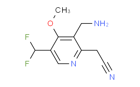 AM47878 | 1361901-58-7 | 3-(Aminomethyl)-5-(difluoromethyl)-4-methoxypyridine-2-acetonitrile