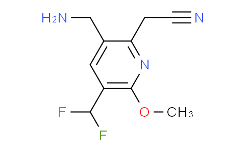 AM47880 | 1361819-15-9 | 3-(Aminomethyl)-5-(difluoromethyl)-6-methoxypyridine-2-acetonitrile