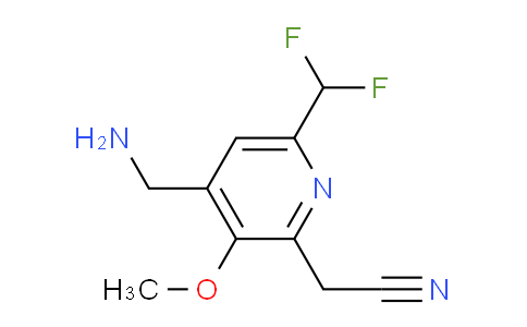 AM47885 | 1361469-06-8 | 4-(Aminomethyl)-6-(difluoromethyl)-3-methoxypyridine-2-acetonitrile