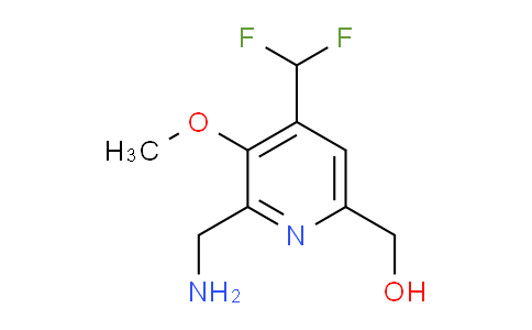 AM47907 | 1361901-73-6 | 2-(Aminomethyl)-4-(difluoromethyl)-3-methoxypyridine-6-methanol