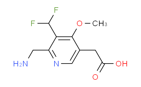 AM47936 | 1361471-24-0 | 2-(Aminomethyl)-3-(difluoromethyl)-4-methoxypyridine-5-acetic acid