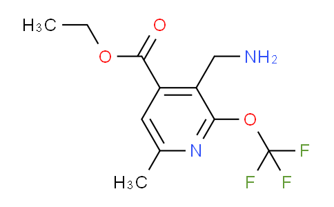 AM47944 | 1361738-79-5 | Ethyl 3-(aminomethyl)-6-methyl-2-(trifluoromethoxy)pyridine-4-carboxylate