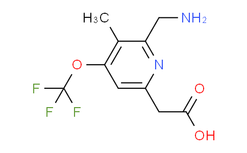 AM47946 | 1361711-45-6 | 2-(Aminomethyl)-3-methyl-4-(trifluoromethoxy)pyridine-6-acetic acid
