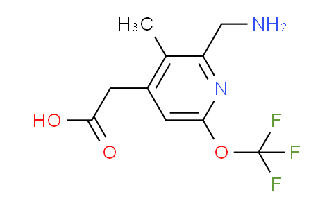 AM47949 | 1361770-30-0 | 2-(Aminomethyl)-3-methyl-6-(trifluoromethoxy)pyridine-4-acetic acid