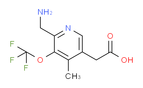 AM47951 | 1361467-56-2 | 2-(Aminomethyl)-4-methyl-3-(trifluoromethoxy)pyridine-5-acetic acid