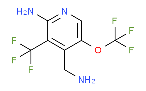 AM47967 | 1803945-89-2 | 2-Amino-4-(aminomethyl)-5-(trifluoromethoxy)-3-(trifluoromethyl)pyridine