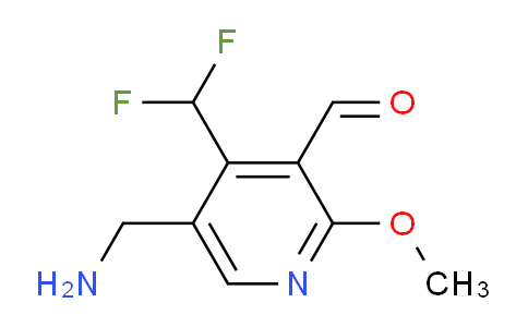 5-(Aminomethyl)-4-(difluoromethyl)-2-methoxypyridine-3-carboxaldehyde