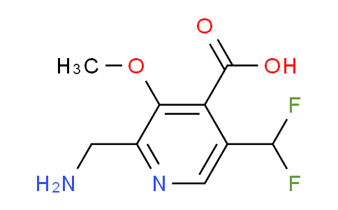AM48061 | 1361470-04-3 | 2-(Aminomethyl)-5-(difluoromethyl)-3-methoxypyridine-4-carboxylic acid