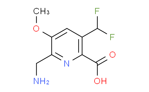 AM48062 | 1361920-94-6 | 2-(Aminomethyl)-5-(difluoromethyl)-3-methoxypyridine-6-carboxylic acid