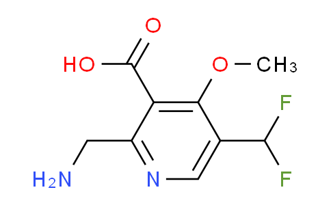 AM48063 | 1361702-82-0 | 2-(Aminomethyl)-5-(difluoromethyl)-4-methoxypyridine-3-carboxylic acid