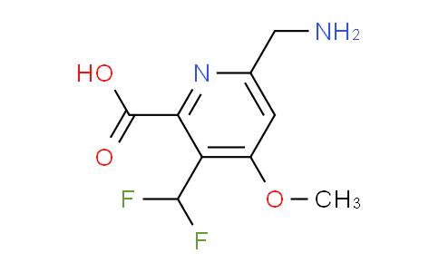 AM48064 | 1361820-12-3 | 6-(Aminomethyl)-3-(difluoromethyl)-4-methoxypyridine-2-carboxylic acid