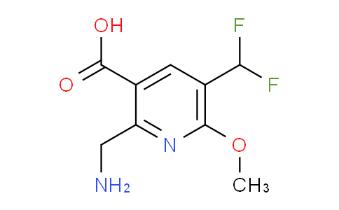 AM48066 | 1361764-64-8 | 2-(Aminomethyl)-5-(difluoromethyl)-6-methoxypyridine-3-carboxylic acid