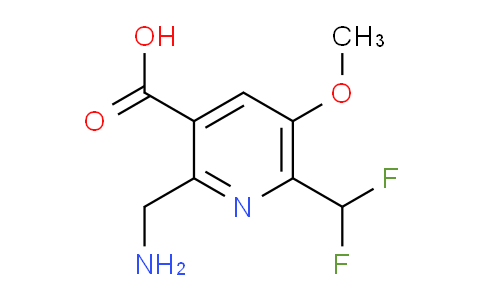 AM48071 | 1361732-47-9 | 2-(Aminomethyl)-6-(difluoromethyl)-5-methoxypyridine-3-carboxylic acid