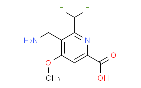 AM48074 | 1361703-10-7 | 3-(Aminomethyl)-2-(difluoromethyl)-4-methoxypyridine-6-carboxylic acid