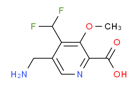 AM48082 | 1361750-37-9 | 5-(Aminomethyl)-4-(difluoromethyl)-3-methoxypyridine-2-carboxylic acid