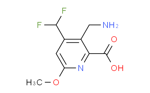AM48083 | 1361703-20-9 | 3-(Aminomethyl)-4-(difluoromethyl)-6-methoxypyridine-2-carboxylic acid