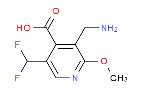 AM48085 | 1361750-47-1 | 3-(Aminomethyl)-5-(difluoromethyl)-2-methoxypyridine-4-carboxylic acid