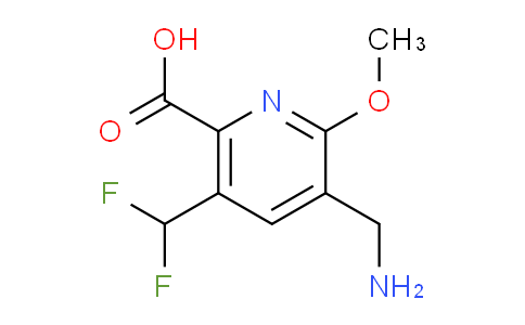 AM48086 | 1361872-34-5 | 3-(Aminomethyl)-5-(difluoromethyl)-2-methoxypyridine-6-carboxylic acid