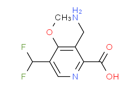 AM48087 | 1361470-32-7 | 3-(Aminomethyl)-5-(difluoromethyl)-4-methoxypyridine-2-carboxylic acid