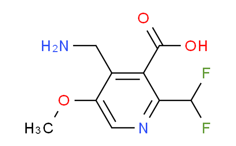 AM48093 | 1361764-70-6 | 4-(Aminomethyl)-2-(difluoromethyl)-5-methoxypyridine-3-carboxylic acid